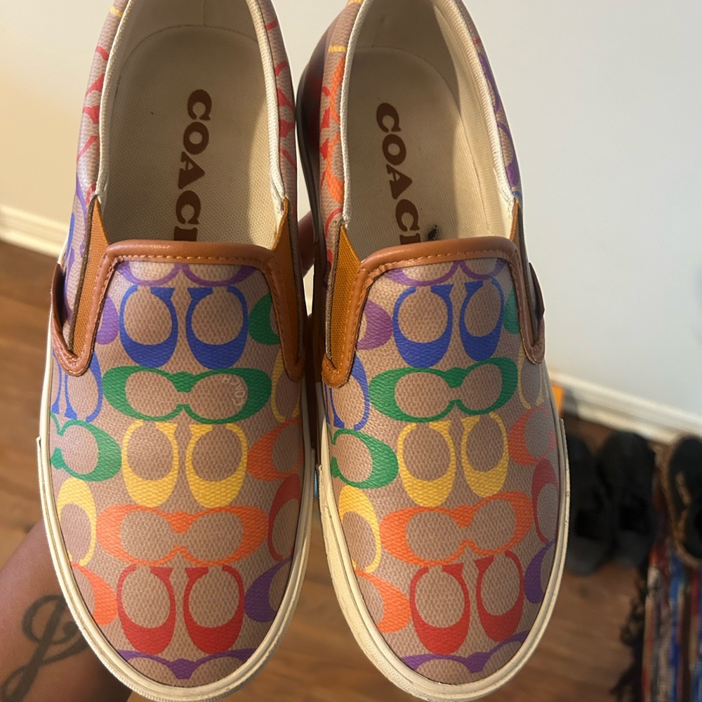 Coach PRIDE slip on